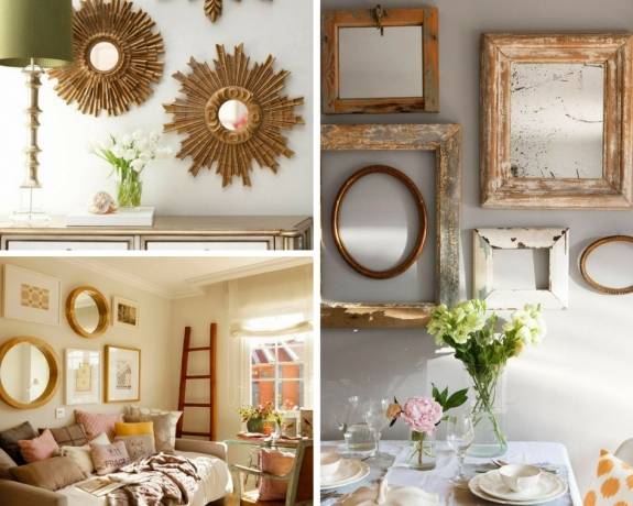 espejos para la sala y el comedor