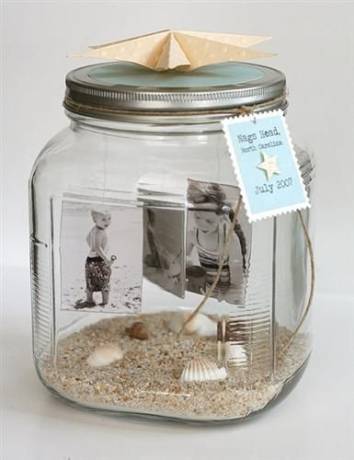 botes de cristal para decorar