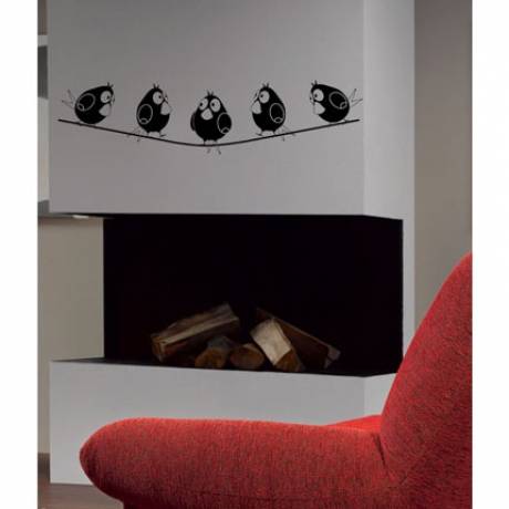 vinilos decorativos de pared para chimenea