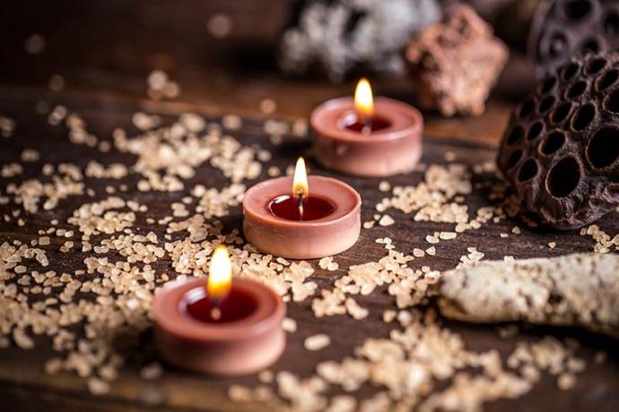 Decoración con velas para cualquier tipo de habitación
