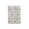 JUEGO FUNDA NÓRDICA ESTAMPADO HOJAS (oro, Cama 135:220x220)