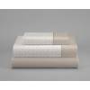 JUEGO SÁBANAS CUADROS 3 PIEZAS 100% ALGODÓN (beige, Cama 150 (2):240x270)