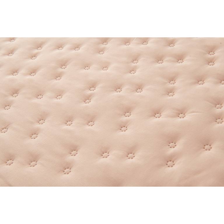 CONJUNTO COLCHA TOPITOS TACTO SUAVE Y FUNDAS DE COJIN (rosa, Cama 200:300x270)