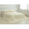 CONJUNTO COLCHA TOPITOS TACTO SUAVE Y FUNDAS DE COJIN (natural, Cama 090:180x270)