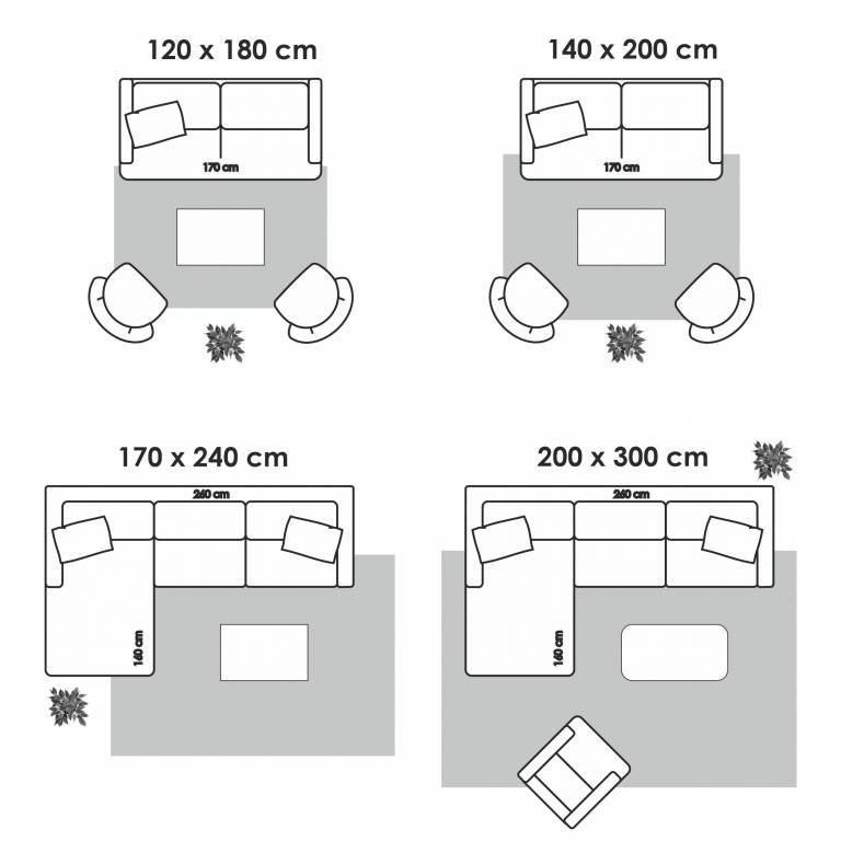 ALFOMBRA VINILO (beige, 170x240)
