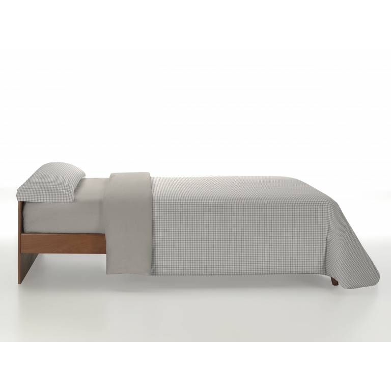 JUEGO FUNDA NÓRDICA ESTAMPADO VICHY (beige, Cama 180:260x270)