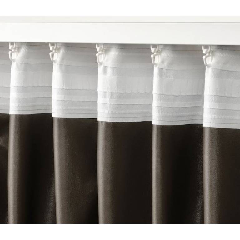 CORTINA CONFECCIONADA 100% OPACA (beige, 200x265)