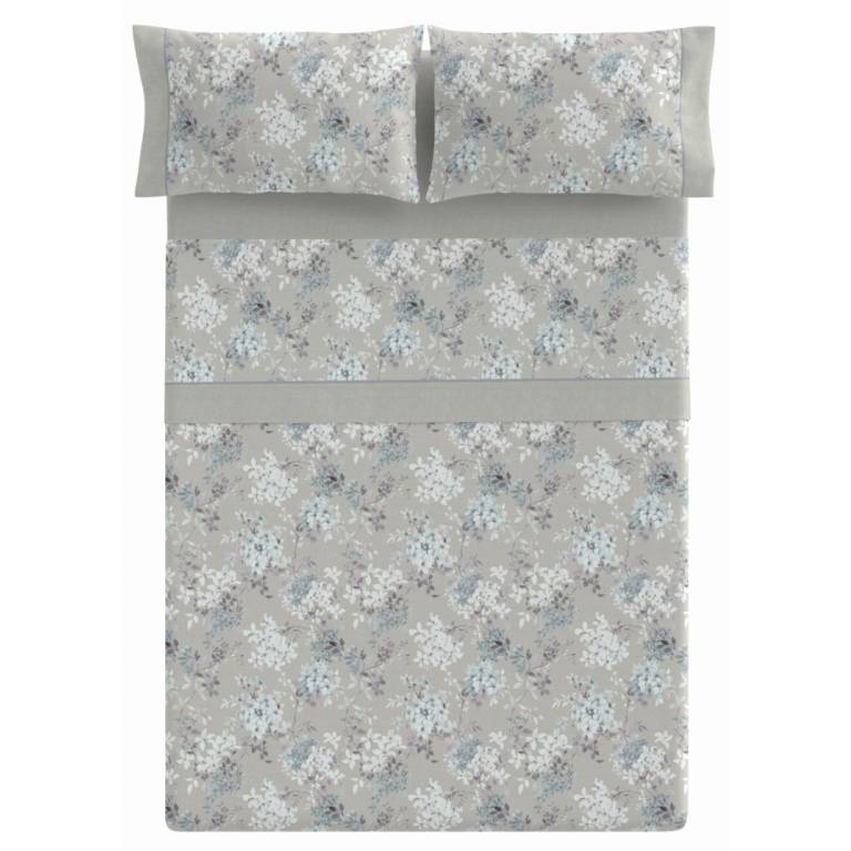 JUEGO SÁBANAS 3 PIEZAS (azul, Cama 150:230x270)