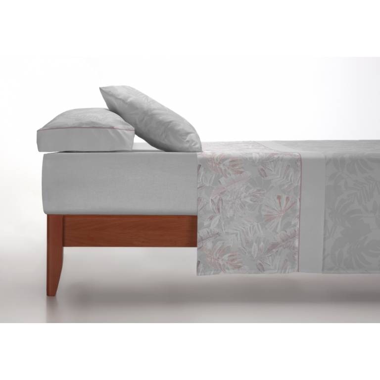 JUEGO SÁBANAS 3 PIEZAS gris