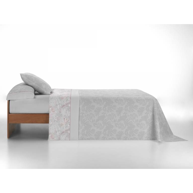 JUEGO SÁBANAS 3 PIEZAS (gris, Cama 180:270x270)