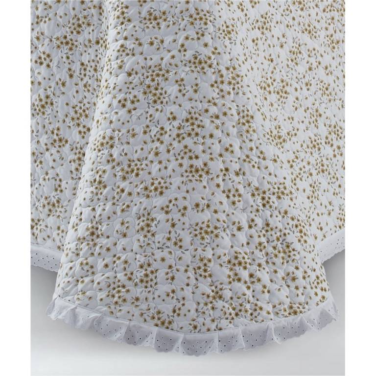 CONJUNTO COLCHA BOUTI Y FUNDAS DE COJÍN (amarillo, Cama 150:250x270)