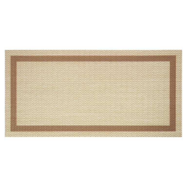 ALFOMBRA VINILO CON DIBUJO ESPIGA Y CENEFA Tofe