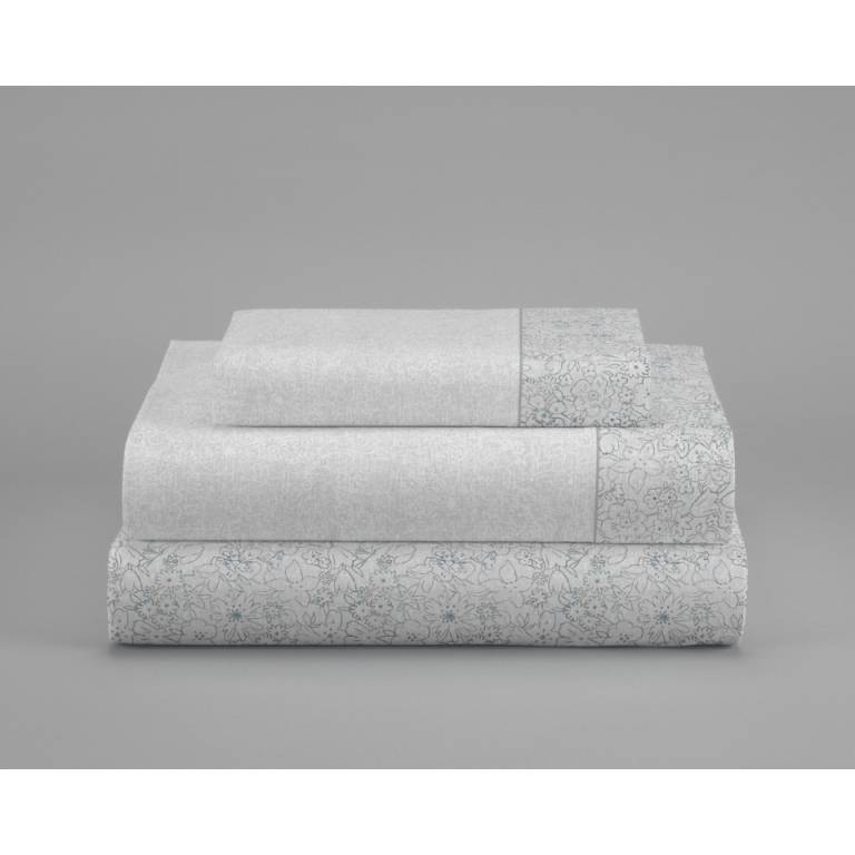 JUEGO SÁBANAS 3 PIEZAS (azul, Cama 200:280x270)