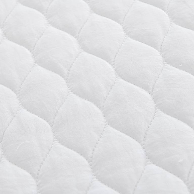 CONJUNTO COLCHA Y FUNDAS DE COJÍN (blanco, Cama 135:235x270)