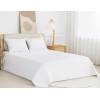 CONJUNTO COLCHA Y FUNDAS DE COJÍN (blanco, Cama 135:235x270)