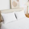 CONJUNTO COLCHA Y FUNDAS DE COJÍN (blanco, Cama 135:235x270)