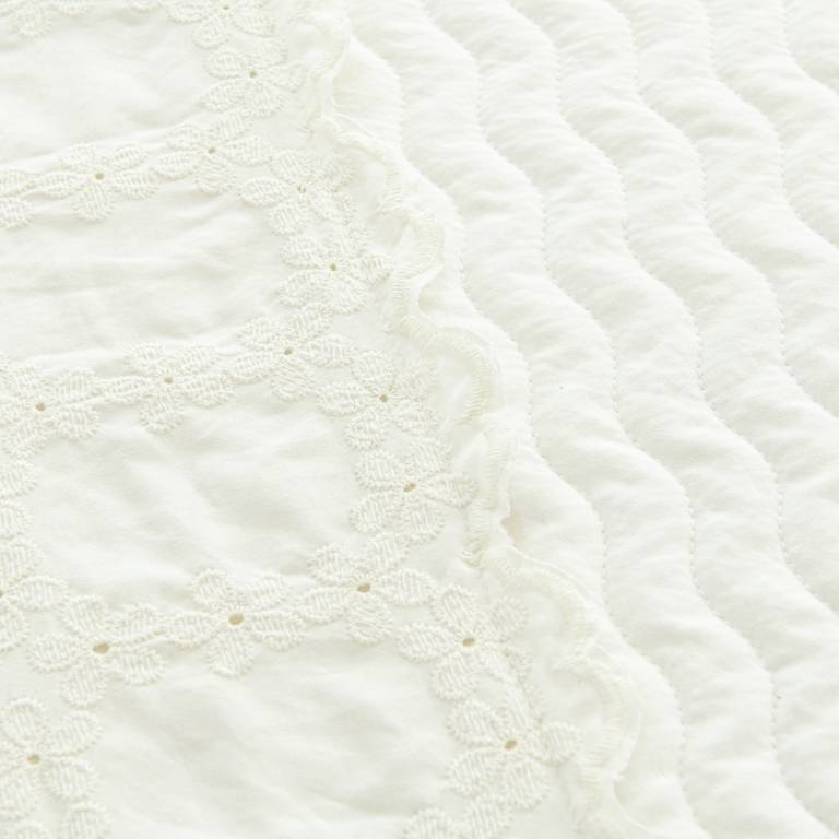 CONJUNTO COLCHA Y FUNDAS DE COJÍN (natural, Cama 135:235x270)