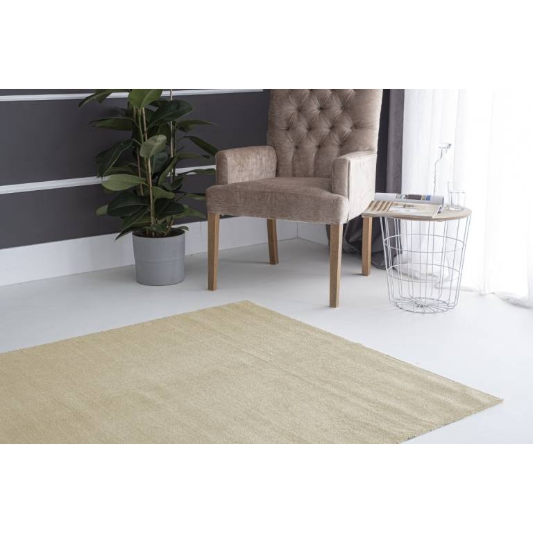 ALFOMBRA TACTO EXTRA SUAVE (140x200, ALMENDRA)