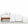 MANTA DE CAMA TACTO SEDA SÚPER SUAVE (blanco, Cama 135:220x240)