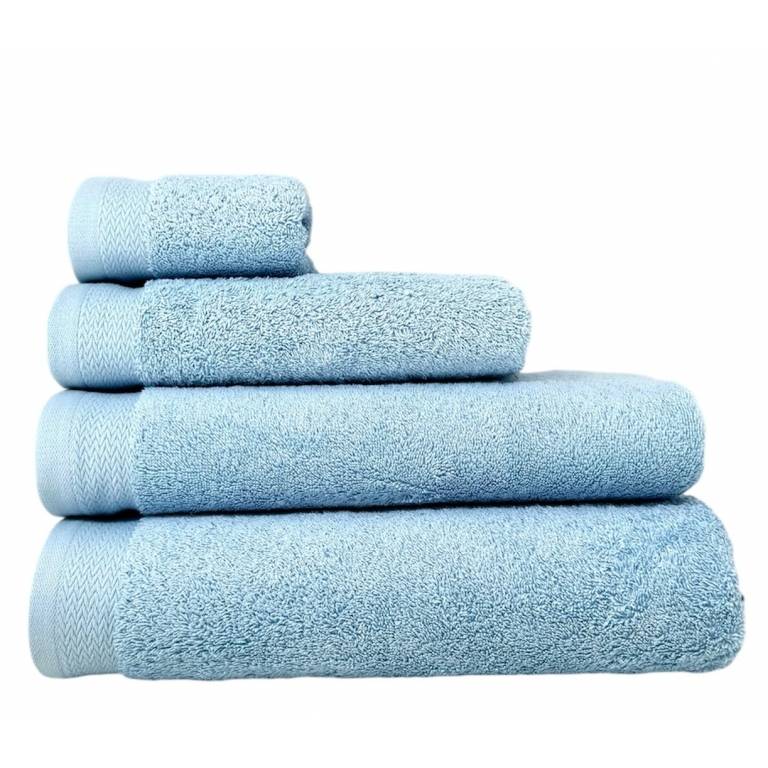 TOALLA RIZO BASIC CELESTE 4