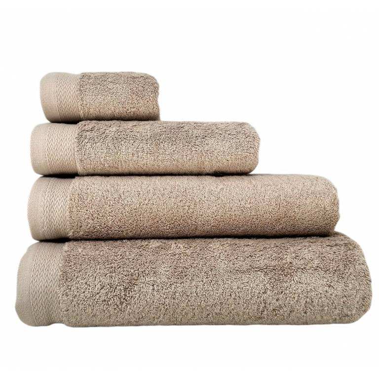 TOALLA RIZO BASIC (70x140, BEIGE 2)