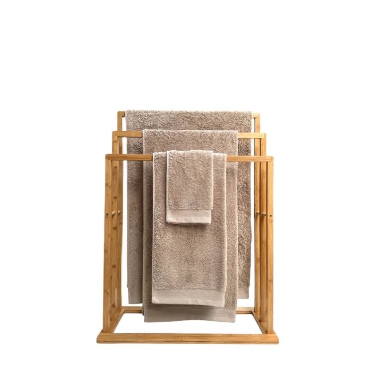 TOALLA RIZO BASIC (70x140, BEIGE 2)