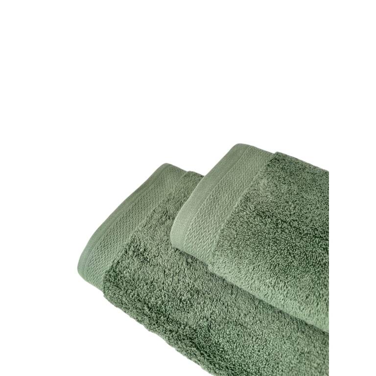 TOALLA RIZO BASIC (70x140, OLIVA 18)