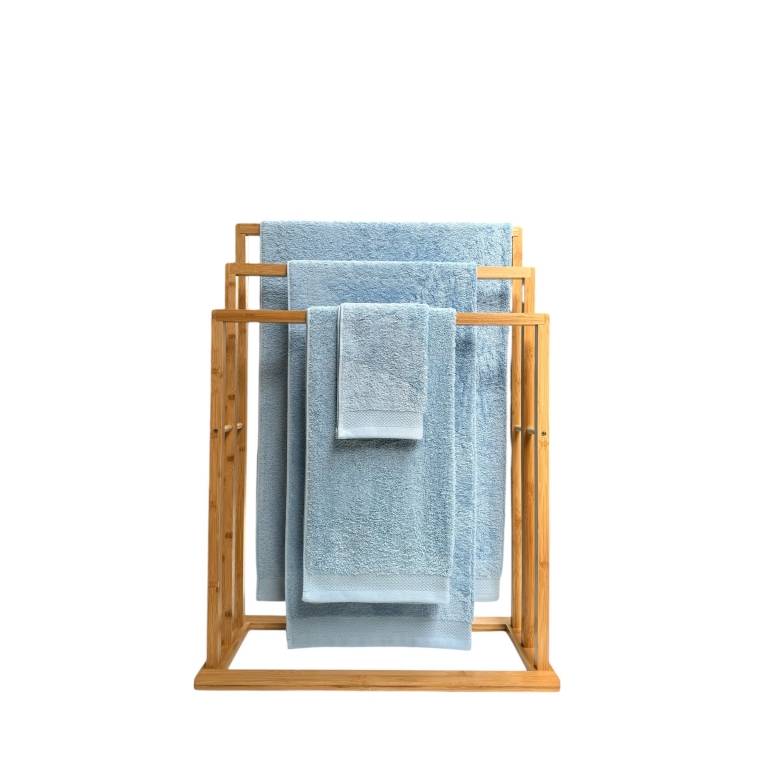 TOALLA RIZO BASIC (70x140, CELESTE 4)