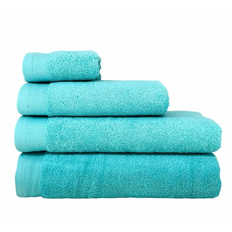 TOALLA RIZO BASIC (70x140, AQUA 8)