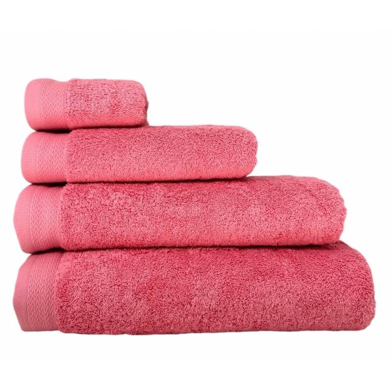 TOALLA RIZO BASIC (50x100, ROSA 1)