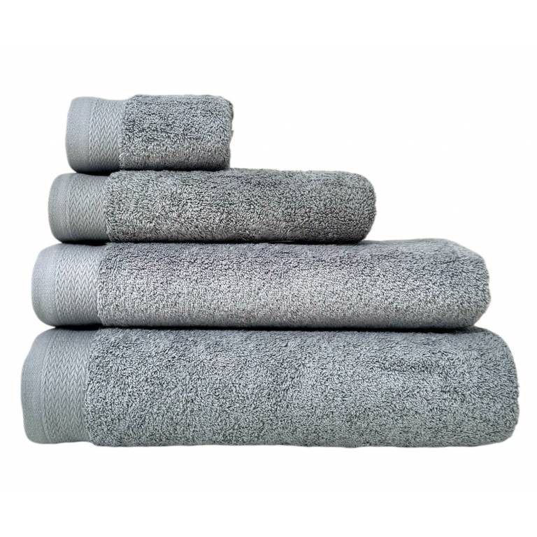 TOALLA RIZO BASIC (70x140, CENIZA 36)