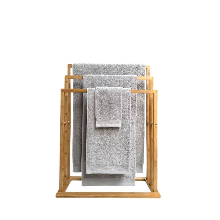 TOALLA RIZO BASIC (100x150, CENIZA 36)