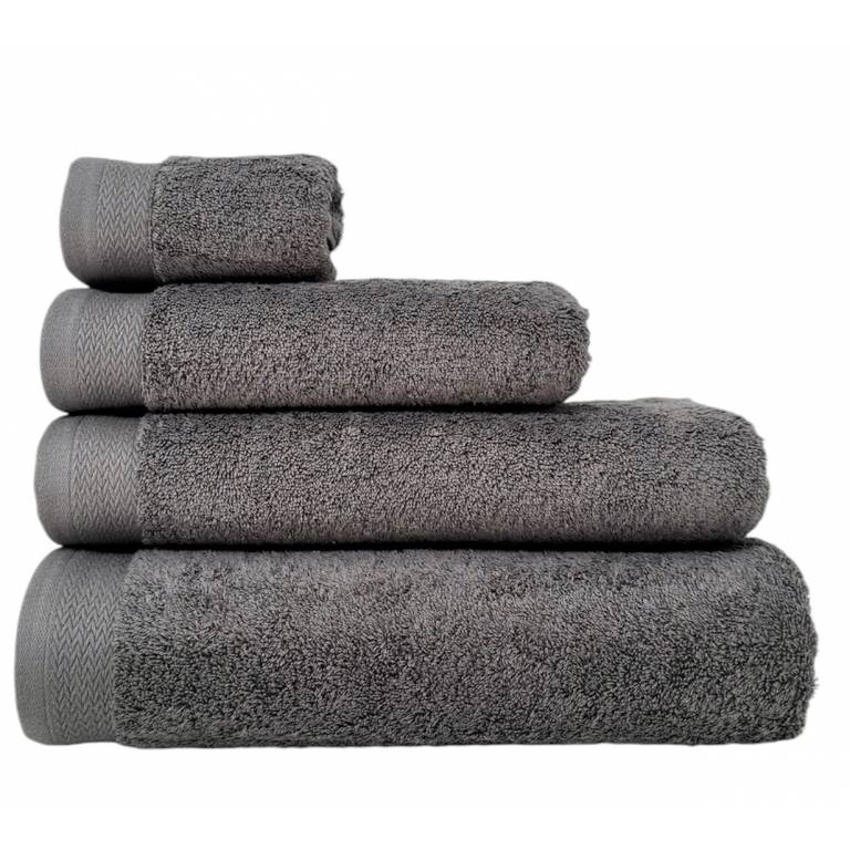 TOALLA RIZO BASIC (70x140, PIZARRA 12)