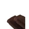 TOALLA RIZO BASIC (chocolate, 50x100)