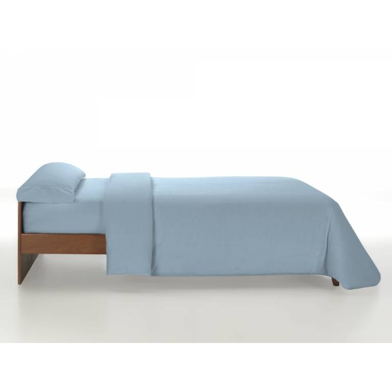 FUNDA NÓRDICA LISA azul