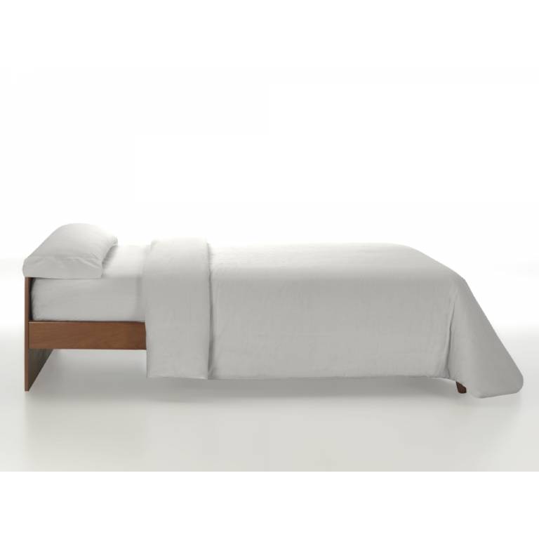 FUNDA NÓRDICA LISA (natural, Cama 090:155x220)