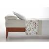 JUEGO SABANAS FLORES 3 PIEZAS (beige, Cama 160:240x270)