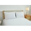 CONJUNTO COLCHA TACTO EXTRA SUAVE Y FUNDAS DE COJIN (blanco, Cama 135:235x270)