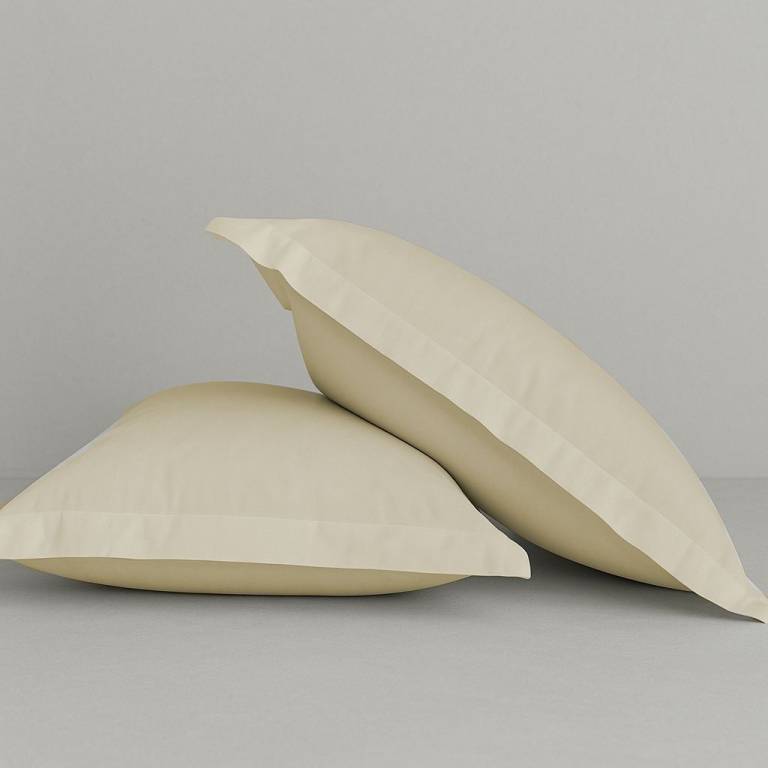 FUNDA COJIN PERCAL 200 HILOS ALGODÓN (natural, 60x60)