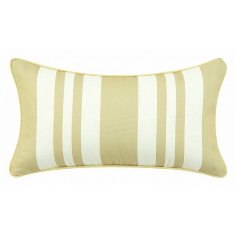 FUNDA DE COJIN ESTAMPADO RAYAS beige