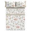 JUEGO SABANAS FLORES 3 PIEZAS (nude, Cama 090:160x270)