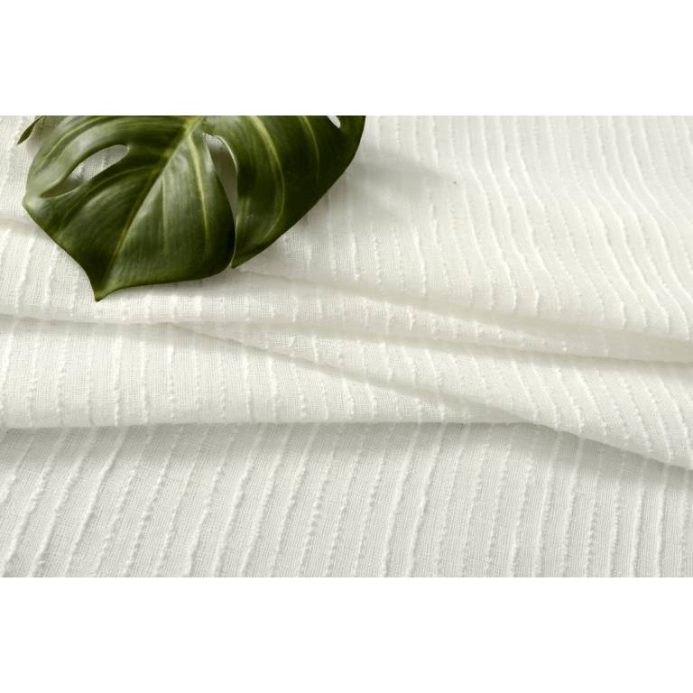 CORTINA CONFECCIONADA RAYAS (natural, 200x270)