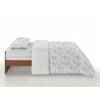 CONJUNTO COLCHA BOUTI ESTAMPADO DE FLORES Y FUNDAS DE COJIN (turquesa, Cama 135:235x270)