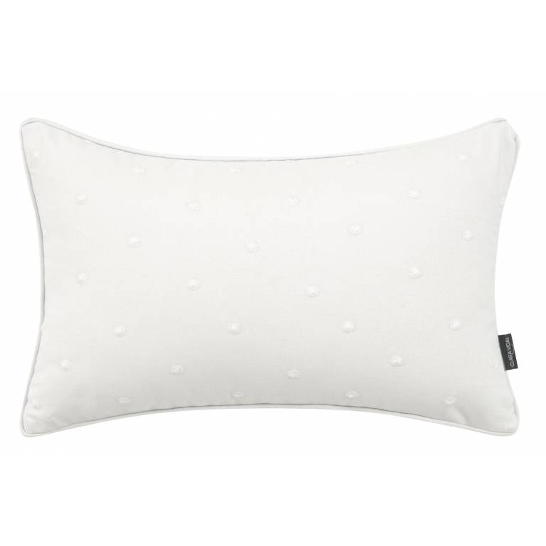 FUNDA DE COJIN BORDADO TOPITOS (gris, 50x50)