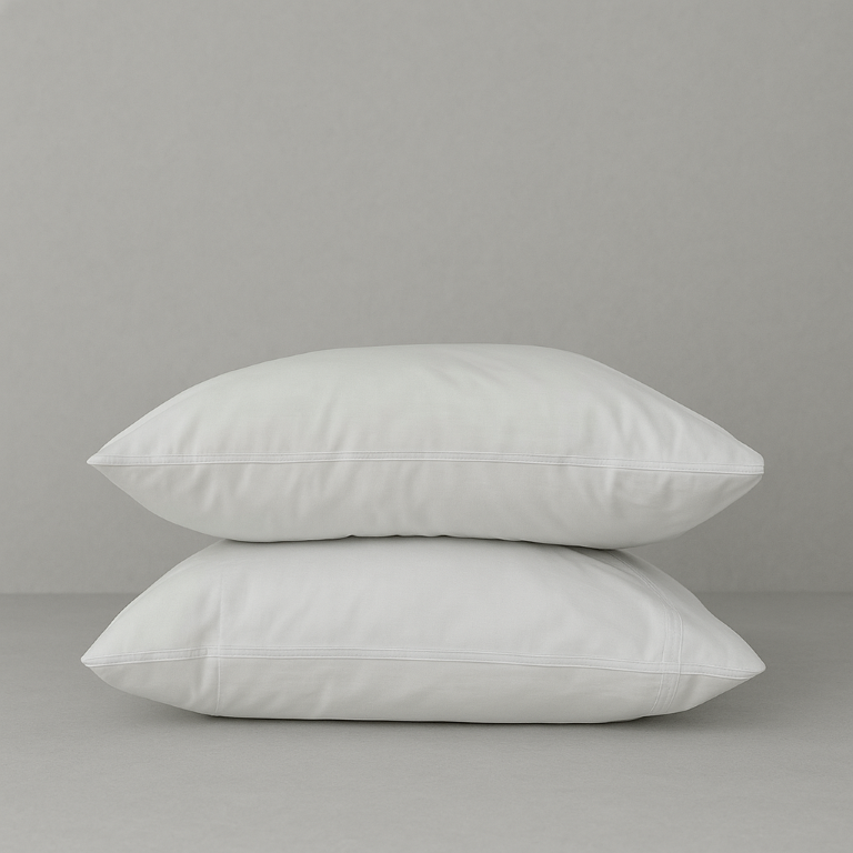 FUNDA ALMOHADA PERCAL 200 HILOS ALGODÓN (blanco, 50x75)