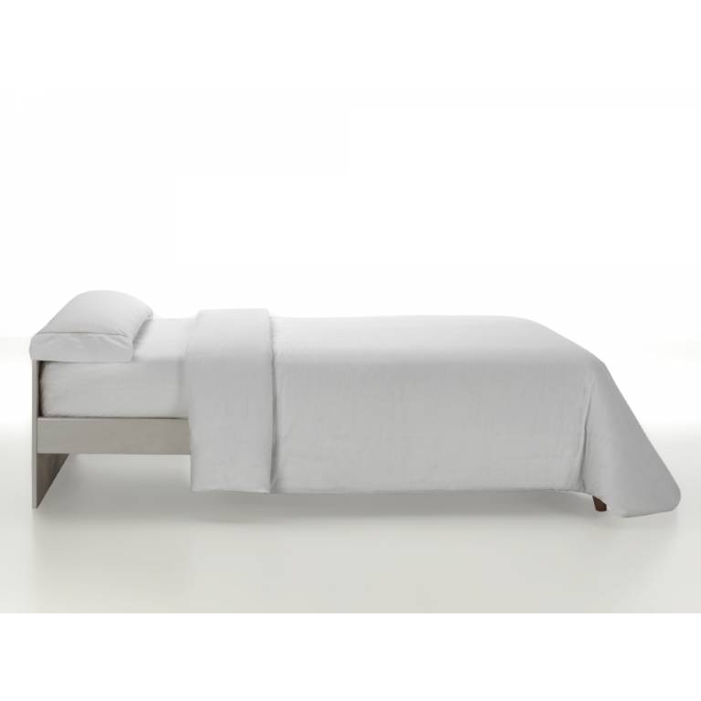FUNDA NORDICA PERCAL 200 HILOS ALGODON (blanco, Cama 090:155x220)