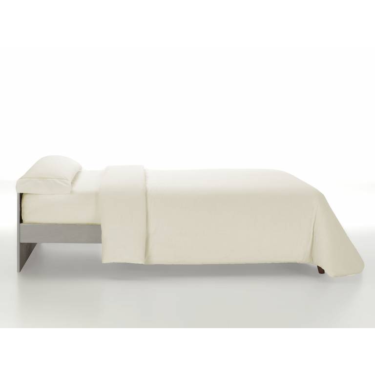 FUNDA NORDICA PERCAL 200 HILOS ALGODON (natural, Cama 105:190x220)