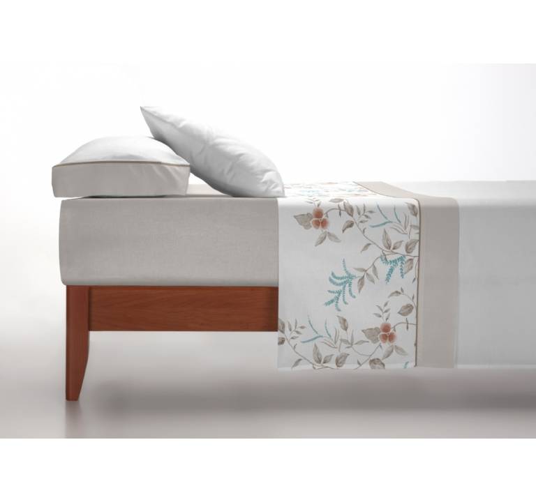 JUEGO SABANAS FLORES 3 PIEZAS