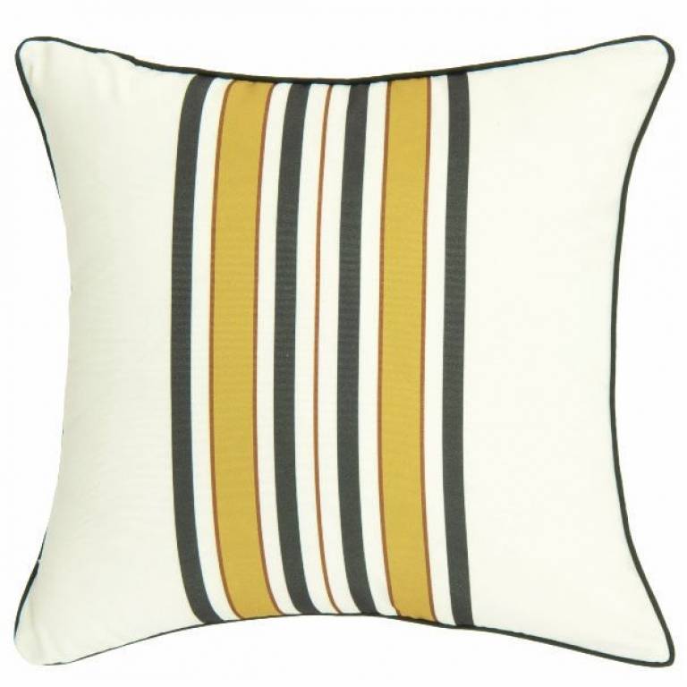 FUNDA DE COJIN ESTAMPADO RAYAS (verde, 60x60)