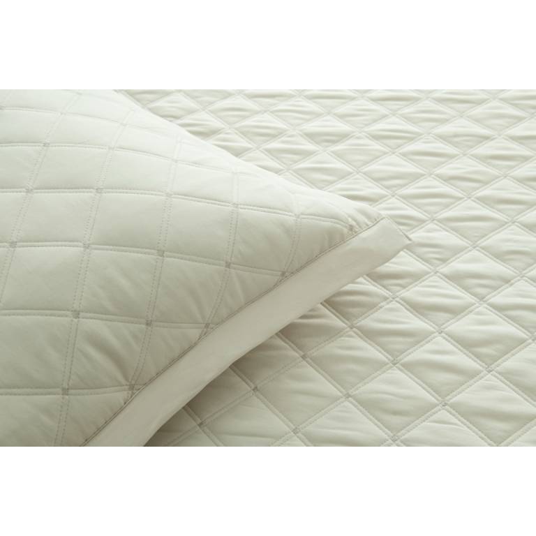 CONJUNTO COLCHA TACTO EXTRA SUAVE Y FUNDAS DE COJIN (natural, Cama 135:235x270)